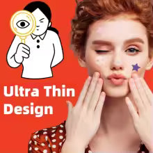 HitWorker Cute Hydrocolloid Pimple Patches – Fun Acne Spot Treatment, Invisible Blemish Care