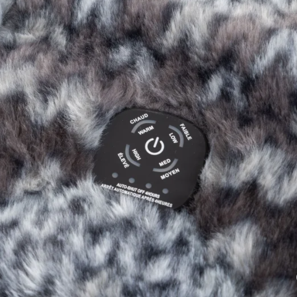 Berkshire Heated Luxe Faux Fur Throw