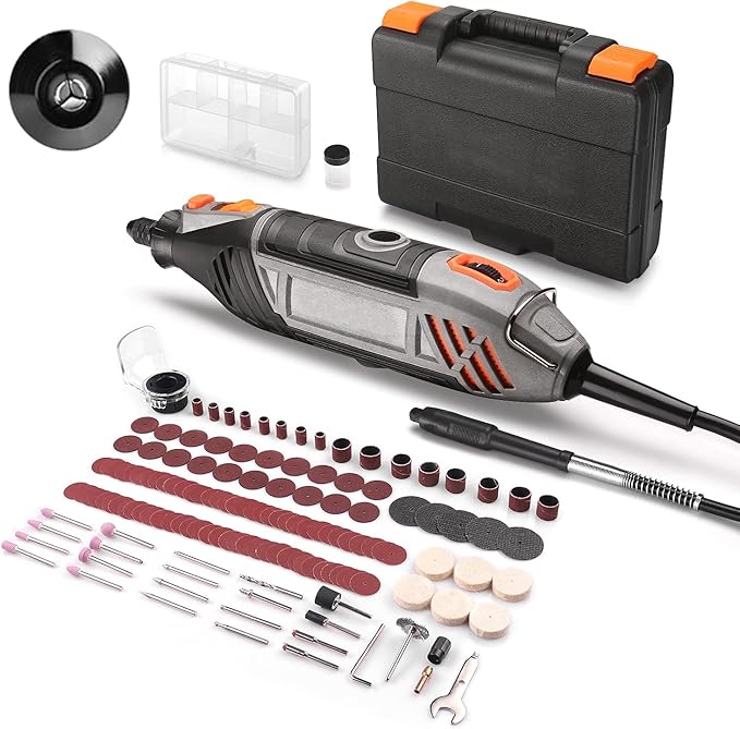 TACKLIFE Corded Mini Percussion Drill (Horizontal/Rotary)