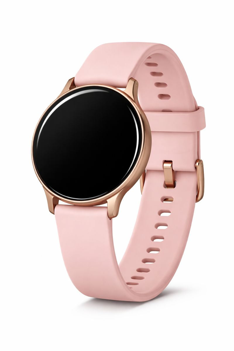 UMIDIGI Limited Edition Rose Gold Smartwatch – Round Touchscreen Fitness Tracker with Heart Rate Monitor, Sleep Tracking & Smart Notifications for Android & iOS