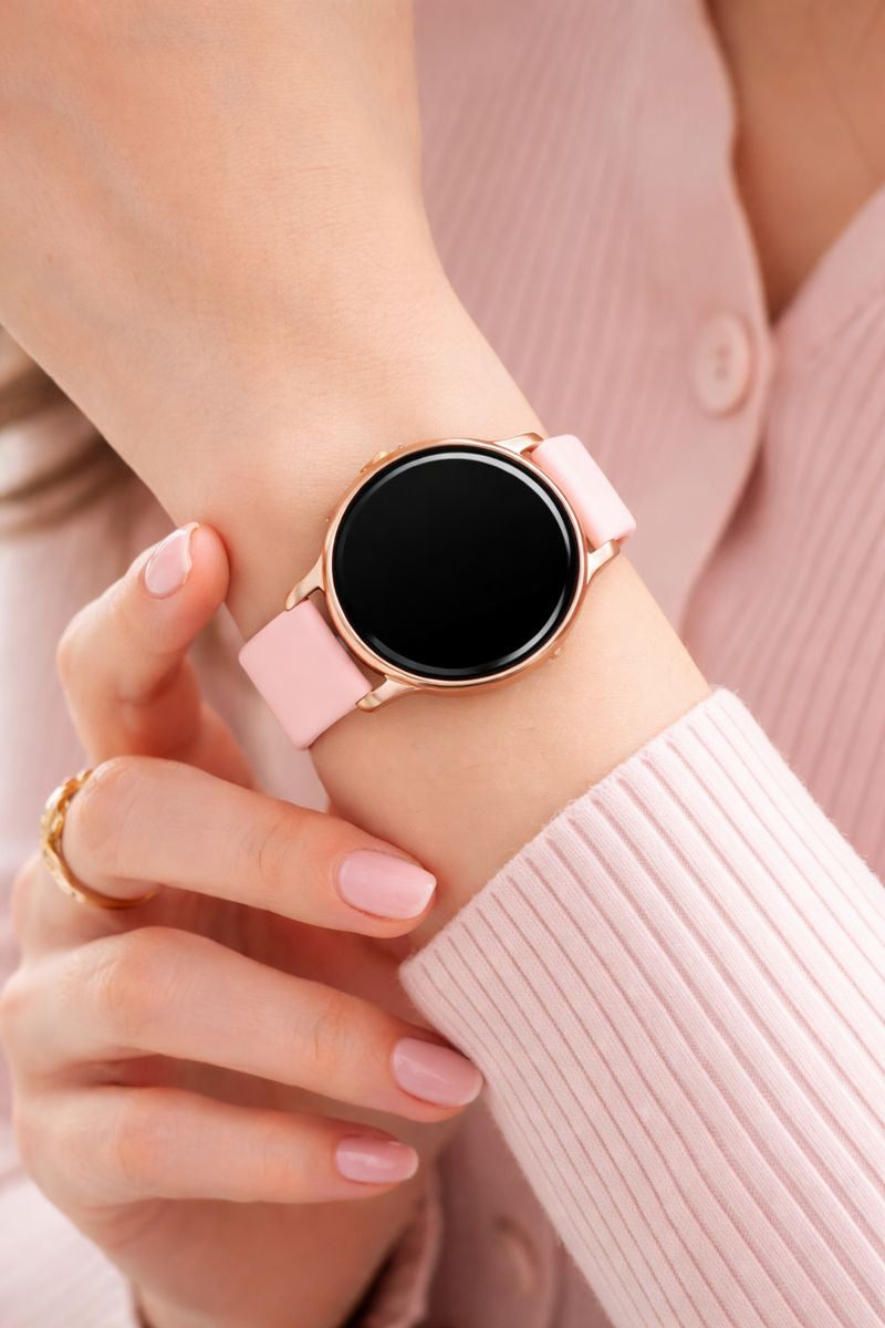 UMIDIGI Limited Edition Rose Gold Smartwatch – Round Touchscreen Fitness Tracker with Heart Rate Monitor, Sleep Tracking & Smart Notifications for Android & iOS