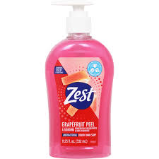 Zest Grapefruit Peel Antibacterial Liquid Hand Soap 11.25 fl oz product image