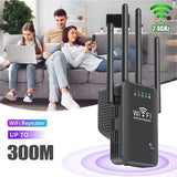Wi-Fi Range Extender U9 – Dual-Band, 4-Antenna, High-Speed Coverage