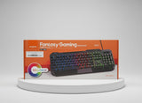 Moxom MX-KB08 Fantasy Gaming Keyboard – RGB Backlit, Mechanical Feel Wired USB Keyboard