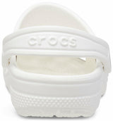 Crocs Unisex-Child Classic Clogs, White/White, 4 Big Kid