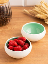 Porcelain Ramekins Set of 6 - for Creme Brulee, Baking, Souffle, Lava Cakes, Pudding. Custard Cups for Baking and Dipping. Microwave, Oven, and Dishwasher Safe, Scratch Resistant. 3.8 x 1.9 in - 5oz