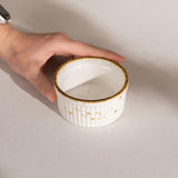 Porcelain Ramekins 6oz, Set of 6 - Creme Brulee Ramekins Oven Safe, Porcelain Ramekin Bowls for Custard, Lava Cakes, Pudding, Flan, Mini Desserts, Jam and Ice Cream, Single Mini Bowls. 3.5 x 1.7 in