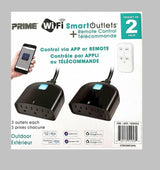 PRIME Outdoor Smart Plugs, 2-pack