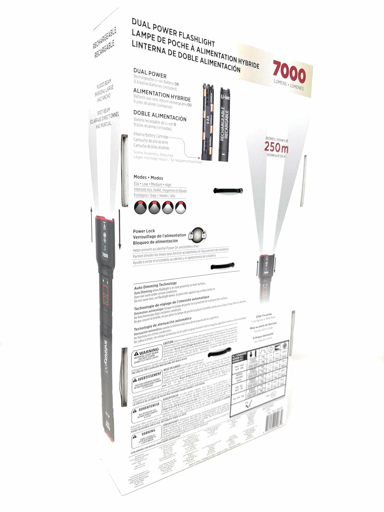 Infinity X1 7000 Lumen Rechargeable Flashlight