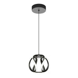 artika Vivaldi 12W LED Modern Pendant Light Fixture, Black Finish - Ideal for Dining Room, Kitchen Island Light - 800 Lumens, Tunable White Technology 3000-4000-5000 Kelvin