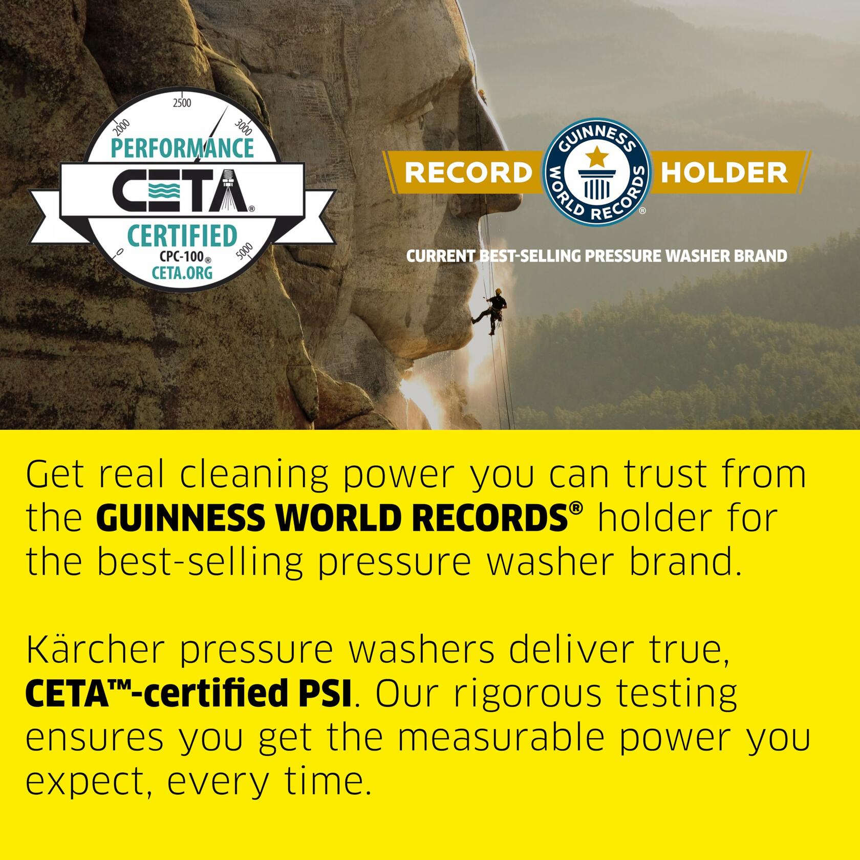 Karcher K2300PS 2300 PSI 1.2 GPM Electric Power Pressure Washer with Turbo, 15°, 40°, & Soap Nozzles