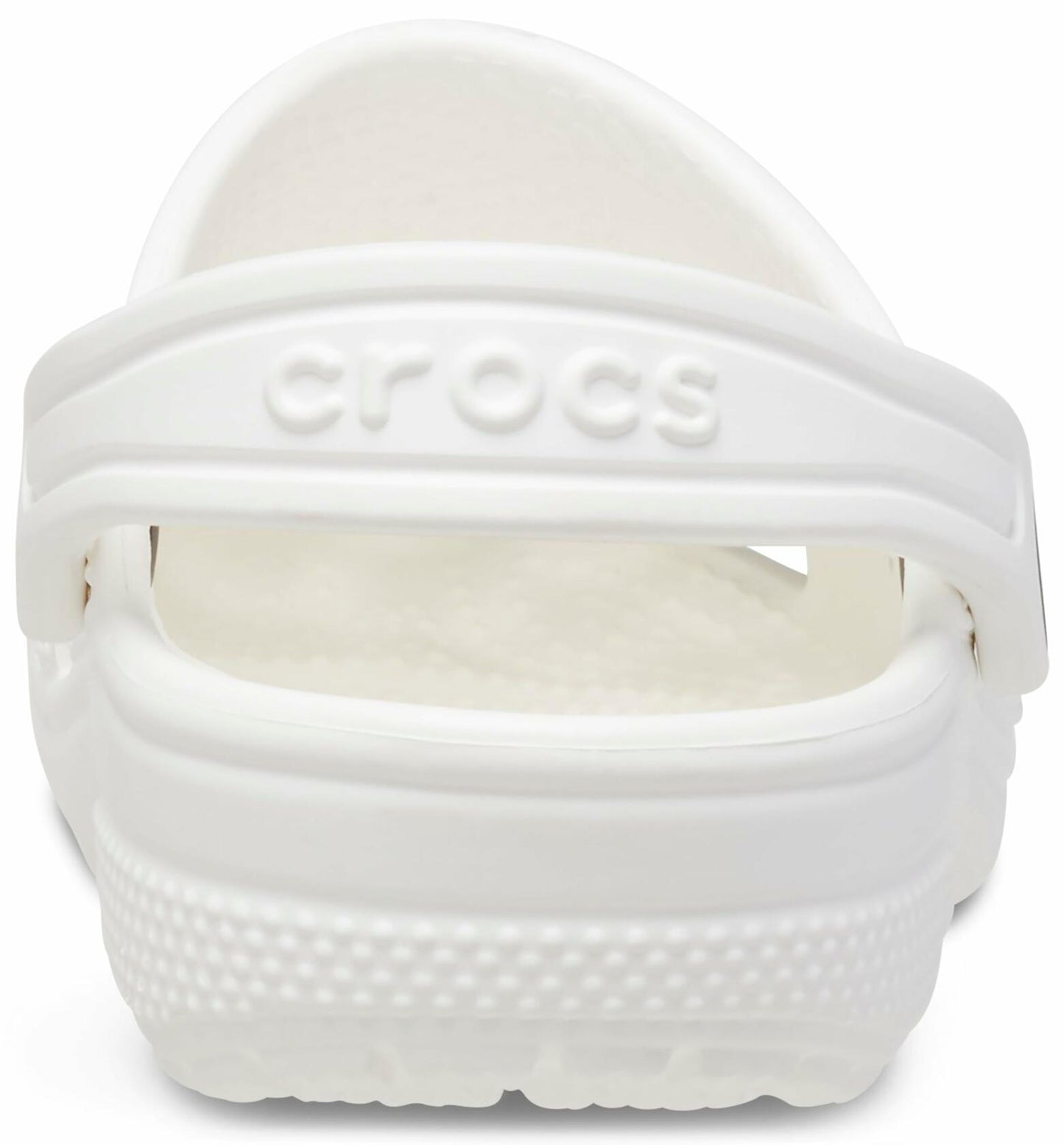 Crocs Unisex-Child Classic Clogs, White/White, 4 Big Kid