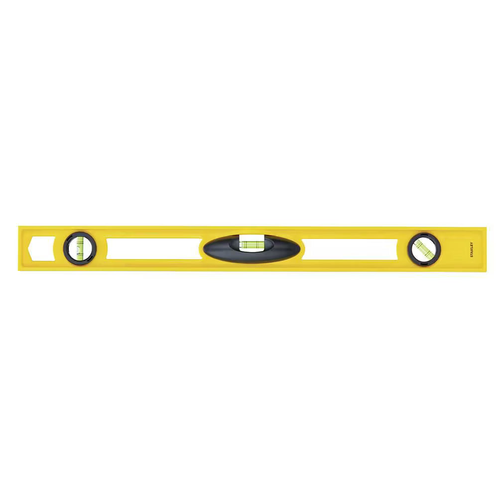 Stanley 24 in. High Impact ABS 1-BEAM Level – Durable, Accurate (42-468)