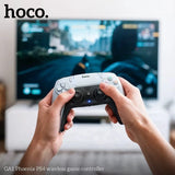 HOCO Phoenix PS4 Wireless Game Controller – Ergonomic Design, Vibration Feedback, Long Battery Life