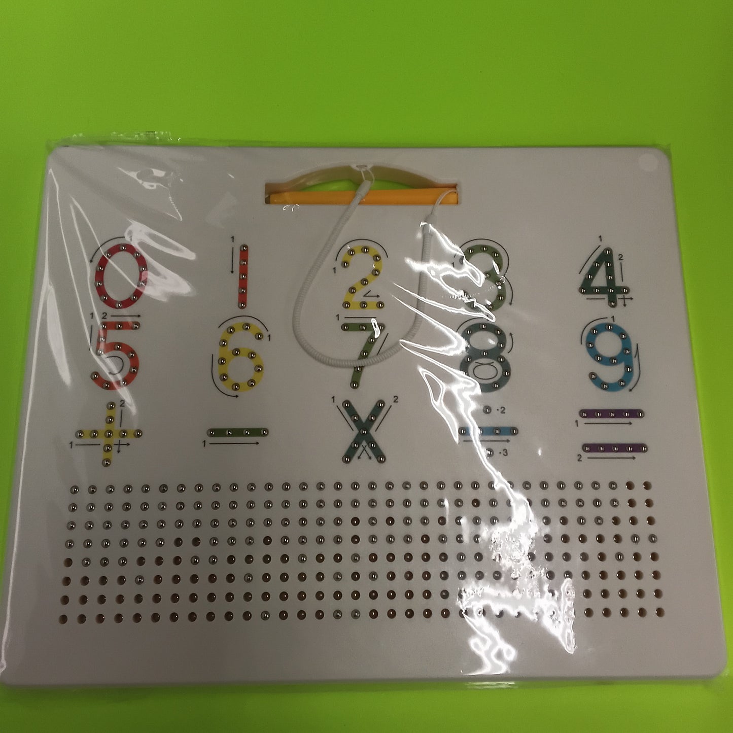 Magnetic Math Learning Board – Number & Symbol Tracing Toy
