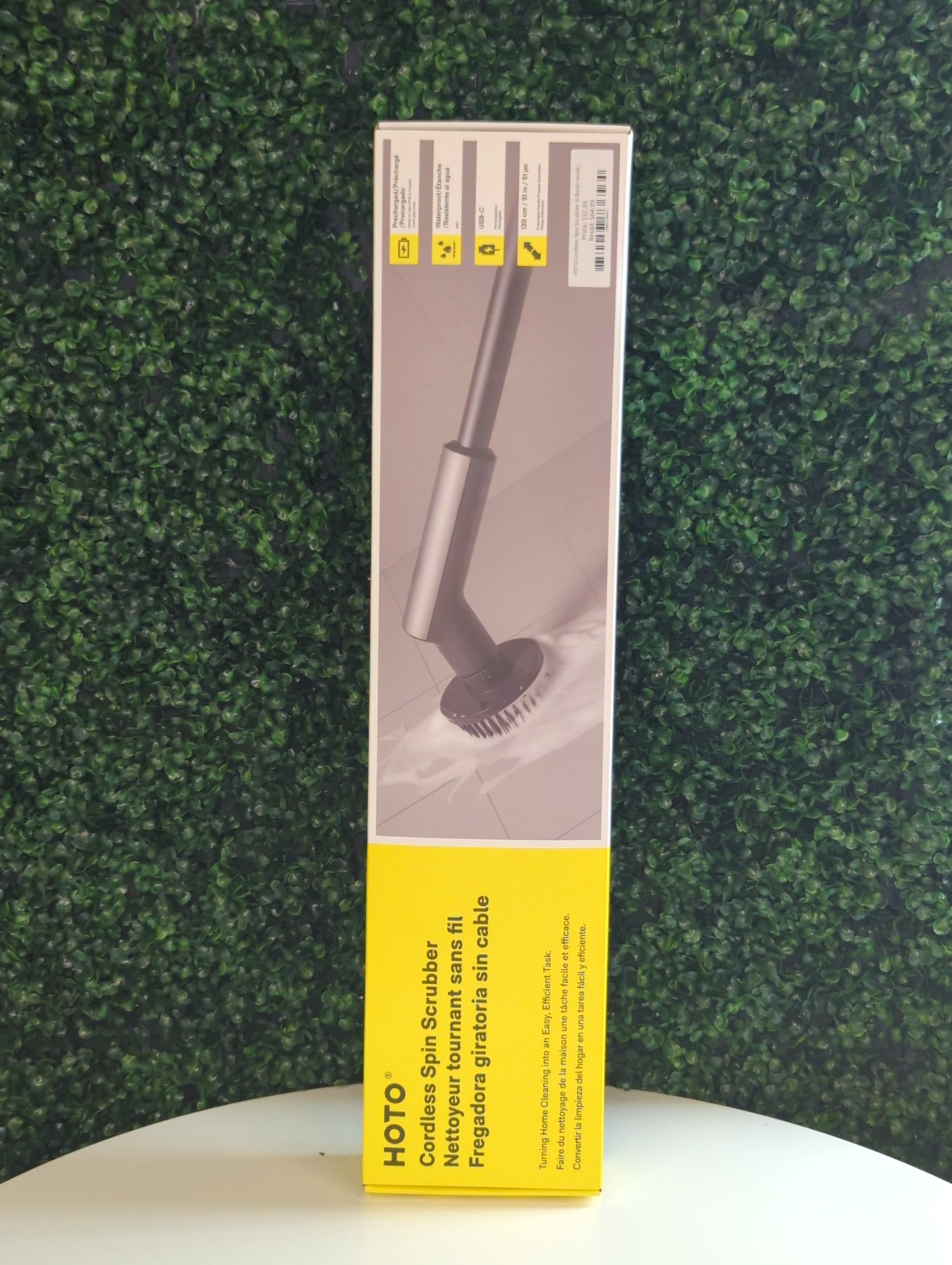 HOTO Cordless Spin Scrubber 6 Brush Heads product image