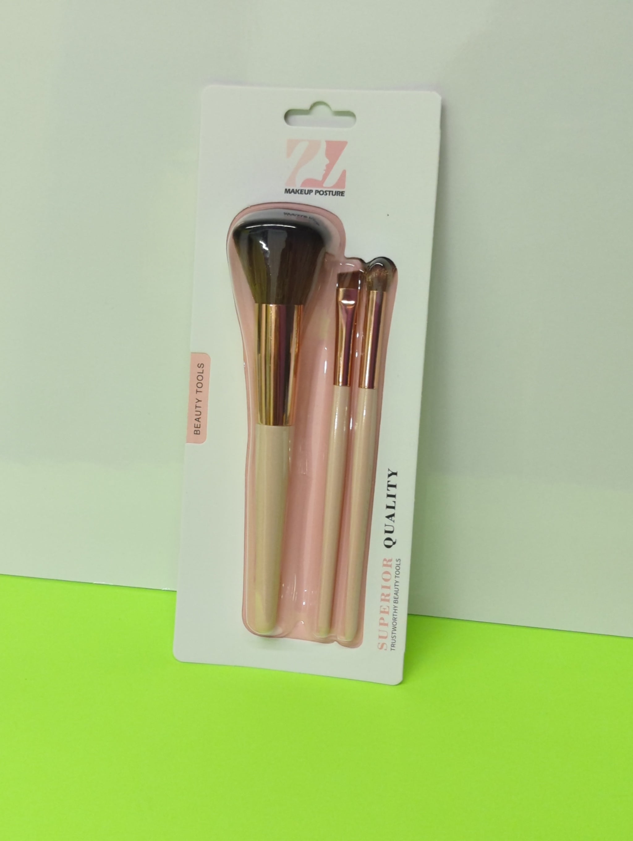 3-Piece Large Makeup Brush Set product image