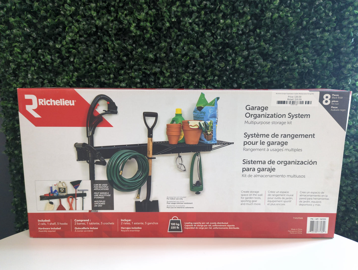 Richelieu Garage Organization System Multipurpose Storage Kit product image