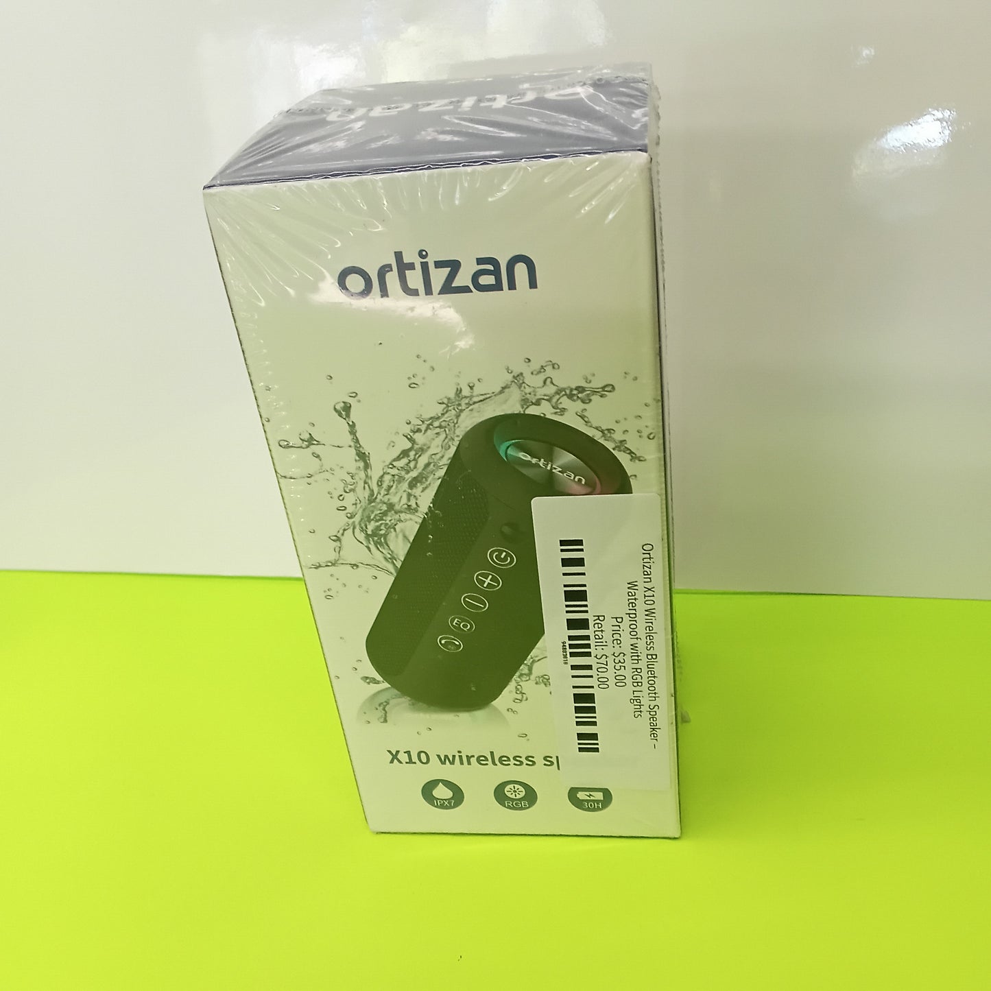 Ortizan X10 Wireless Bluetooth Speaker 

 Waterproof with RGB Lights product image