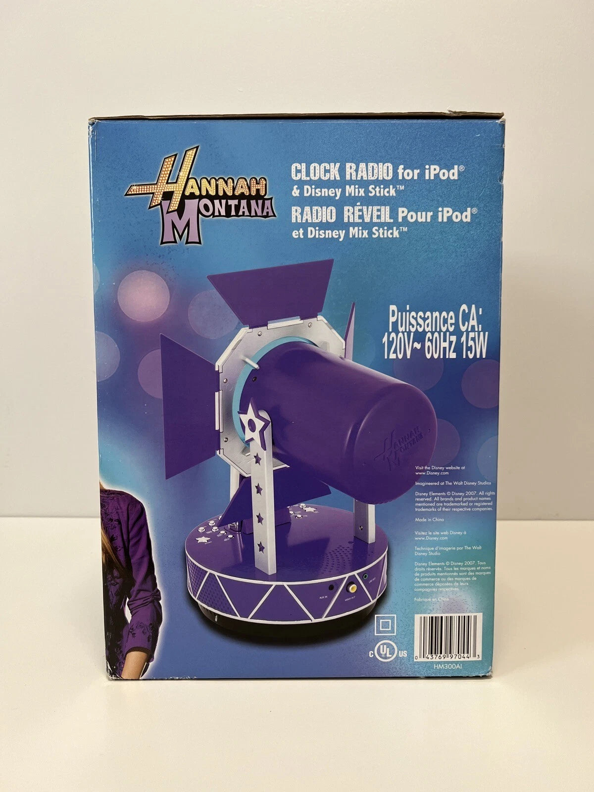 Hannah Montana iPod Clock Radio & Disney Mix Stick