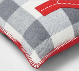JOY Flannel Plaid Pillows - Set of 2