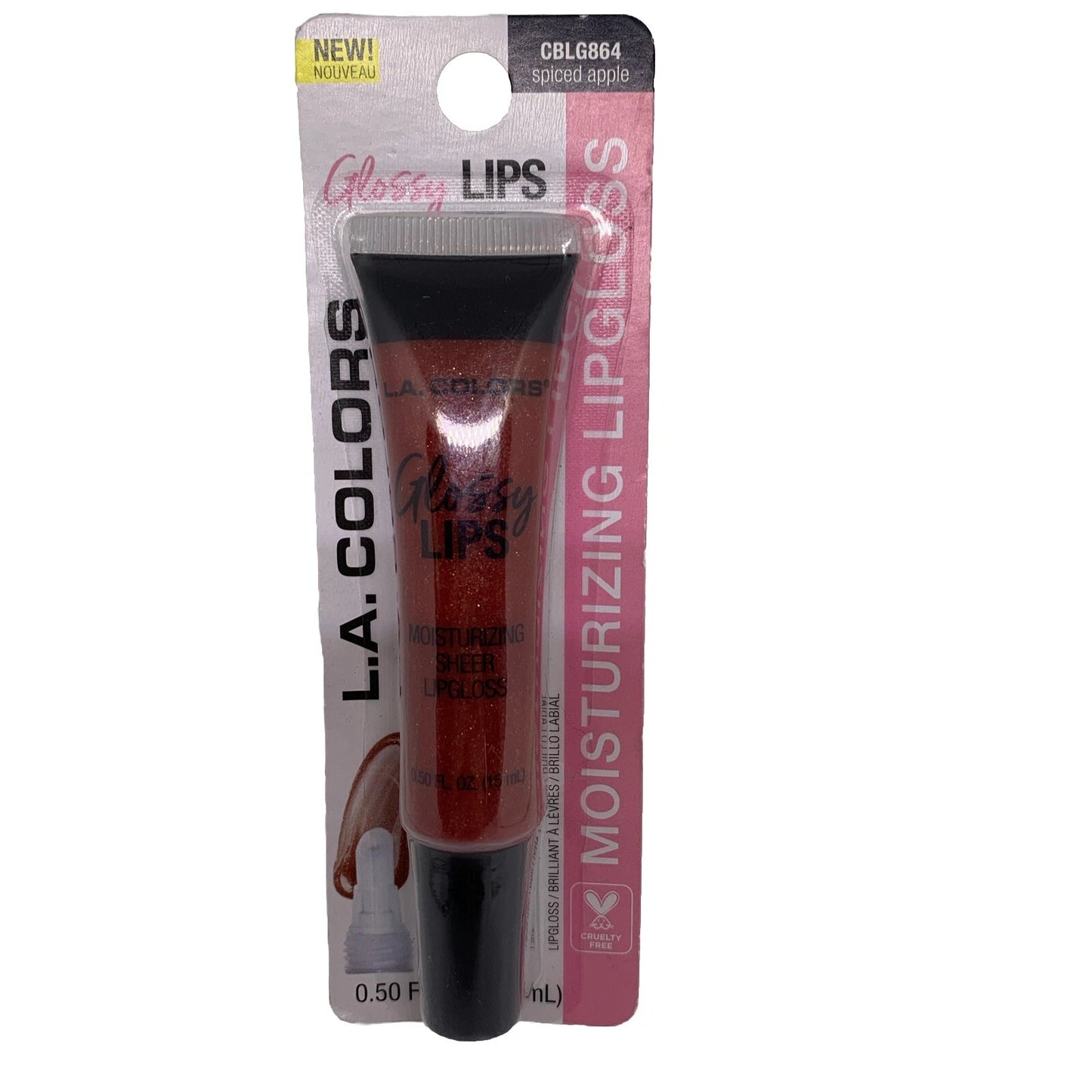 L.A. COLORS Glossy Lips Hydrating & Nourishing Highshine Sheer Tube Lip Gloss