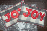 JOY Flannel Plaid Pillows - Set of 2